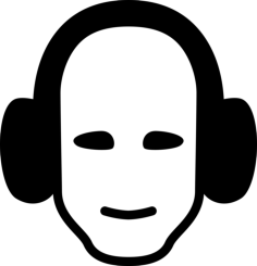Ear Protection Tracing Svg Vector, Free Vectors File